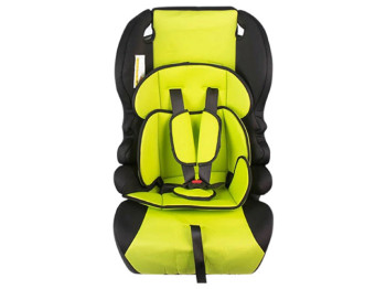 Автокрісло дитяче WM-801 Green 2-12 років група 1-2-3 (до 36кг)