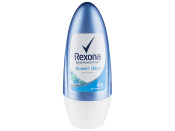 Дезодорант-антиперспирант шариковый Rexona Motionsense "Свежесть душа" 48ч 50мл