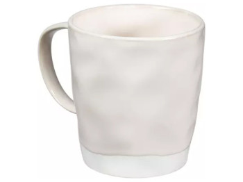 Кухоль LIVING 12,5х8,5х9,5см 350мл білий 02988