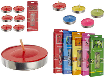 Свечи-таблетки ароматизированные 3.5см (цена за набор 10шт)