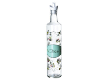 Бутылка для масла Olive Everglass, цвет прозрачный, с дозатором, 500 мл.