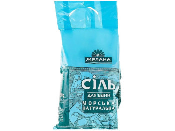 Соль для ванны Желана, морская натуральная, 500г