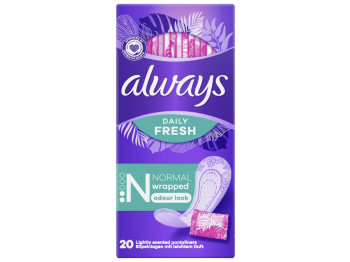 Прокладки Always Daily Fresh Normal, ежедневные, 20шт