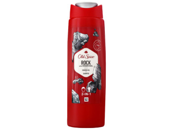 Гель для душу+шампунь 2в1 Old Spice Rock with Charcoal 250мл
