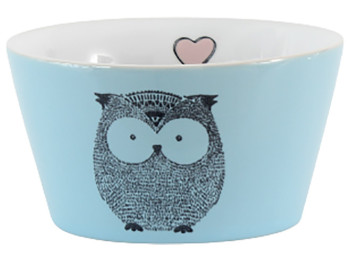 Салатник Limited Edition Owl Funny, 480мл, синій, 6900065835699