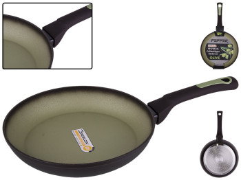 Сковорода Pepper Olive индукционное дно с антипригарным покрытием GREBLON C2 D26см PR-2102-26