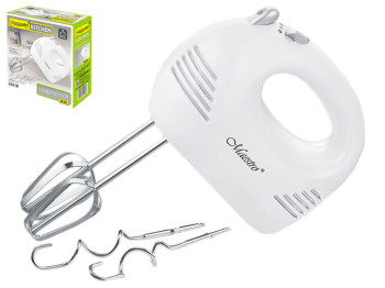 Миксер Maestro 5 скоростей, 4 насадки 200Вт