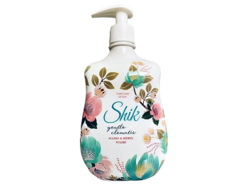 Крем-мило рідке Shik Gentle Clematis з дозатором 500мл