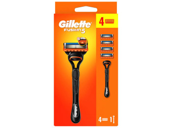 Бритва Gillette Fusion 5, +4 картриджа