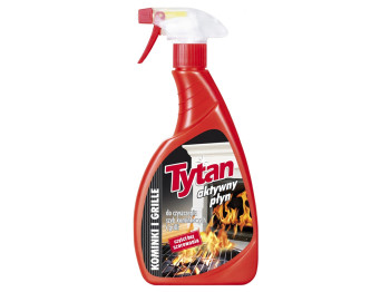 Засіб для чищення гриля та камінного скла Tytan спрей, 500 мл