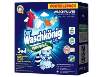Порошок для прання Waschkonig Universal, 390г