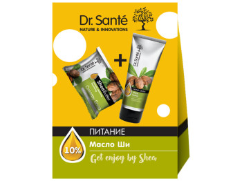 Набор косметический Dr.Sante Get enjoy by Shea "Питание" (крем д/рук 75мл+мыло 100г)