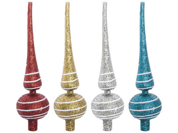 Верхушка на елку Шпиль 23,5см (цена за 1шт)