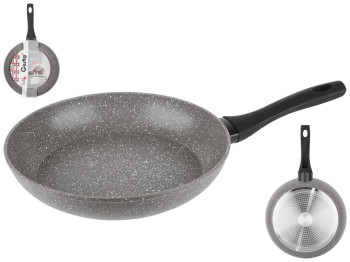 Сковорода Gusto індукційне дно з антипригарним покриттям Amber Stone D28см GT-2106-28