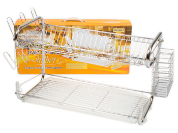 Сушилка для посуды Stenson хромированная облегченная