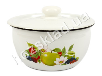 Салатник Idilia з кришкою "Літній сад" 1,5л 17см