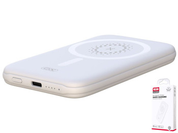 Універсальна Мобільна Батарея Power Bank XO PR153 PD20W Magnetic wireless 15W Type-C 5000mAh Колір Б