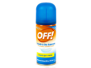 Аерозоль від комарів сухий OFF! "Smooth&Dry" 100мл 