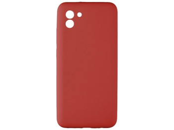 Чохол Full Case No Logo with frame для Samsung A03 4G Колір 14, Червоний
