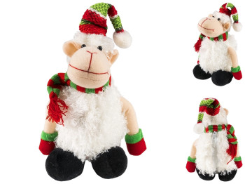 Фигура новогодняя 13х10х18см (музыка, движение)