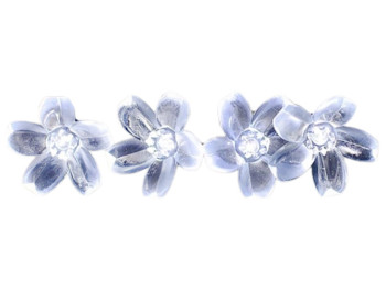 Гирлянда светодиодная Цветы, 4м, 20led, 2AA