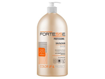 Бальзам для волос FORTESSE PRO Color Up&Protect с дозатором 1л