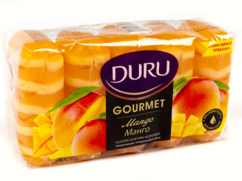 Мило Duru "Gourmet екопак - Мангове морозиво" 75г з гліцер. (Ціна за набір 5шт)