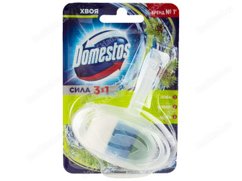 Блок для чистки унитаза Domestos Хвоя гигиенический 40г