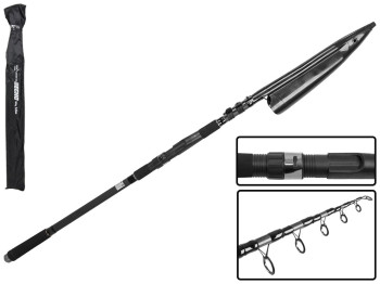 Спінінг телекарп Sam's fish Echo карбон, 6 кілець, 7-секційний 3,3м 180г