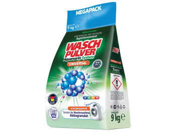Стиральный порошок Wasch Pulver Universal для автоматической и ручной стирки, 9 кг