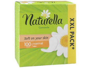 Прокладки гигиенические ежедневные NATURELLA Camomile Normal Deo 100шт