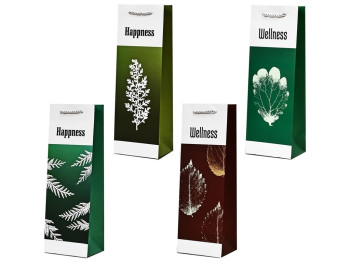 Пакет подарунковий паперовий під пляшку Present, 12x9x36см