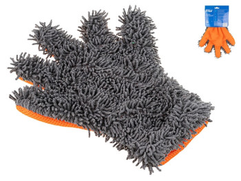 Губка - рукавиця Vitol для миття авто мікрофібра, 29х23см (VSC1373)