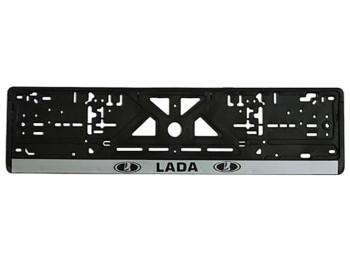 Рамка номера пластиковая LADA