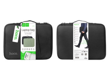 Сумка для ноутбука Hoco GT2 simple series 12,9 дюйми, поліестер, оксфордська тканина, колір чорний