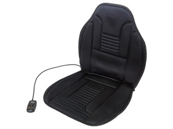 Накидка с подогревом и массажером, черная, 12V, 10W, 96x46см