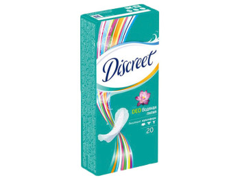 Прокладки ежедневные Discreet "Deo Water Lily Multiform" 20шт