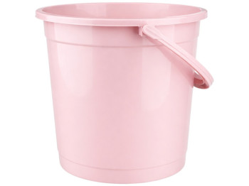Ведро R plastic пудра, без крышки, 15л, 01507