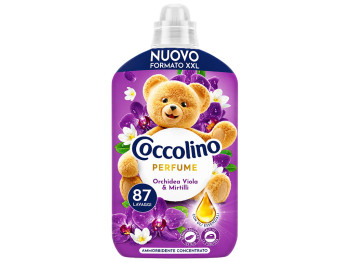 Кондиціонер для білизни Coccolino Perfume Orchidea Viola & Mirtilli, 87 прань, 1,85л