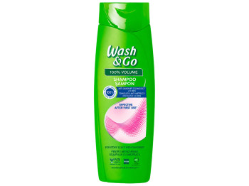Шампунь против перхоти Wash and Go с экстрактом овса, для чувствительной кожи головы, 360 мл
