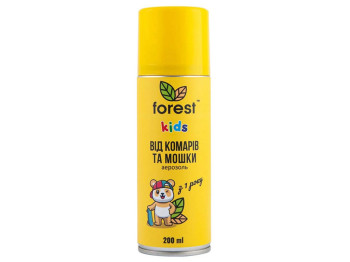 Спрей-репелент Forest Kids від комарів та мошки, 200мл