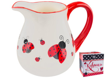 Кувшин керамический Божья коровка 850мл