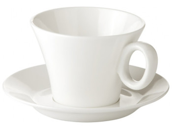 Чашка для чаю ALLEGRO 250мл D10х7,5см, з блюдцем D15см 42762