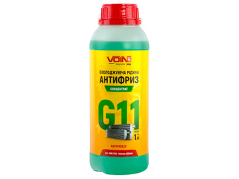 Антифриз Voin G11, концентрат Green, 1л
