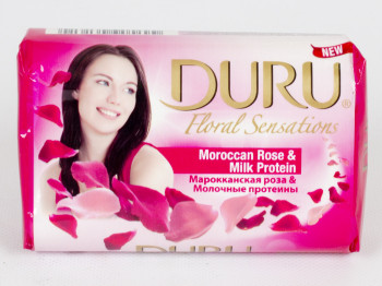 Мило Duru "Floral Sensations - Роза" з молочними протеїнами 90гр