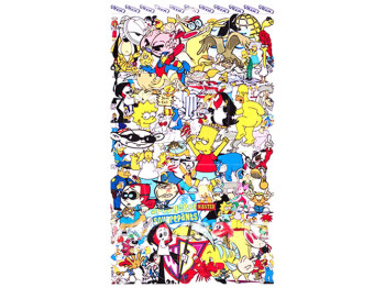 Наклейка Pazzle Sticker Bomb P-04 300х500мм
