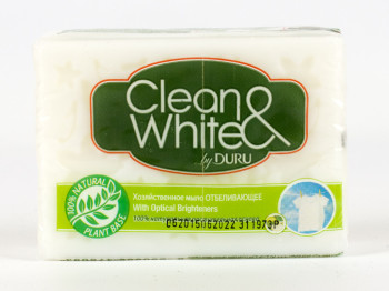Мило господарське Duru - Clean&White "Відбілююче 125г