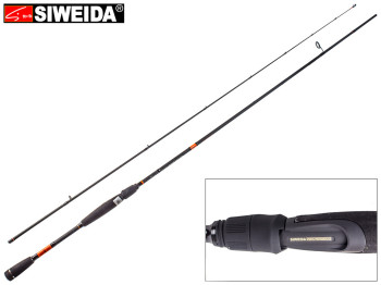 Спінінг штекерний Siweida "Extrema" карбон IM8, 9 кілець, 2-секційний 2,65м 5-20г