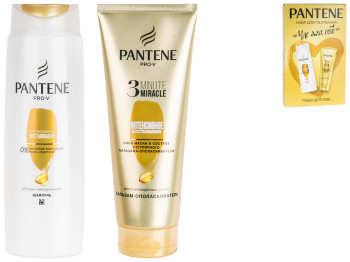 Набір подарунковий жіночий Pantene Інтенс. відновлення (шамп. 400мл+бальзам 200мл)