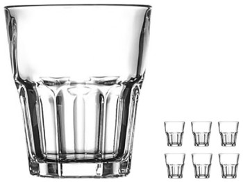 Набор стаканов Arcoroc Granity, 270мл, низкие (цена за набор 6шт) 088331439782